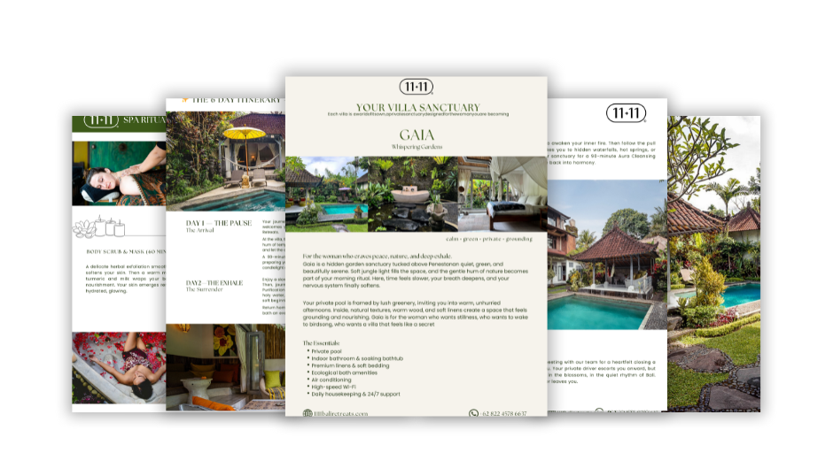 Retreat brochure preview