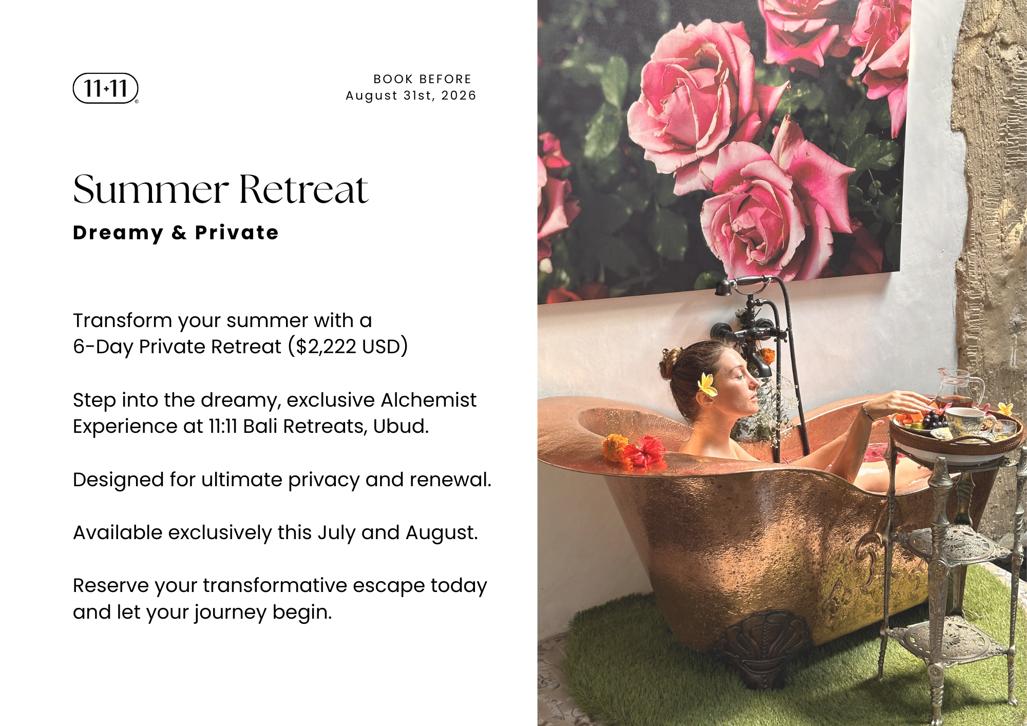 Summer Retreat in Bali